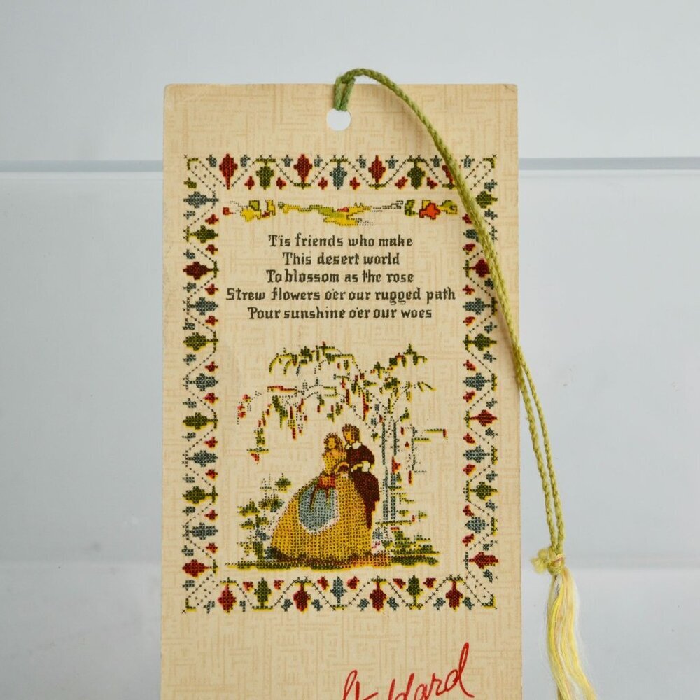 Fritzi Stoddard Bookmark Fine Apparel Women Misses Pontiac Michigan Vintage - Picture 2 of 4